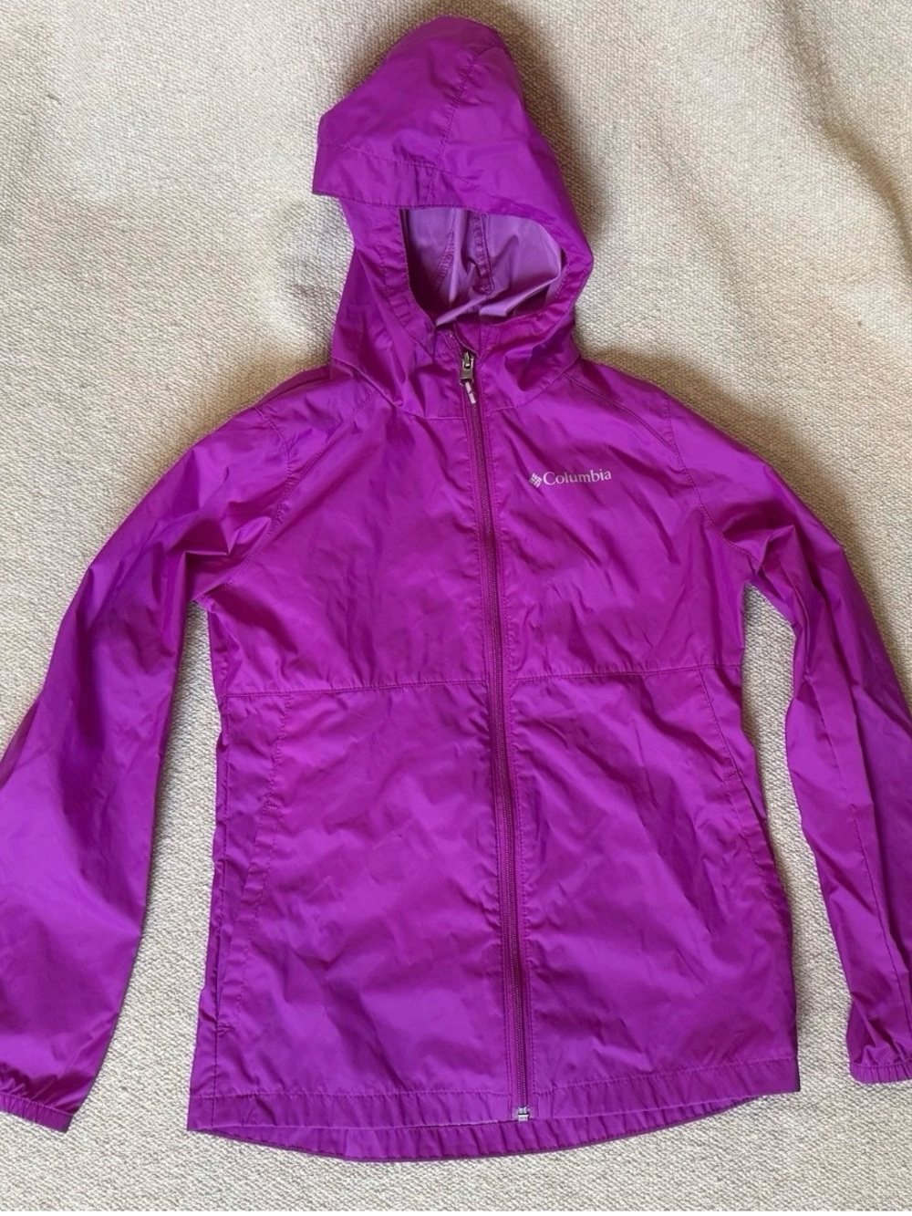 Columbia Women's Hooded Shell Jacket - Vibrant Purple